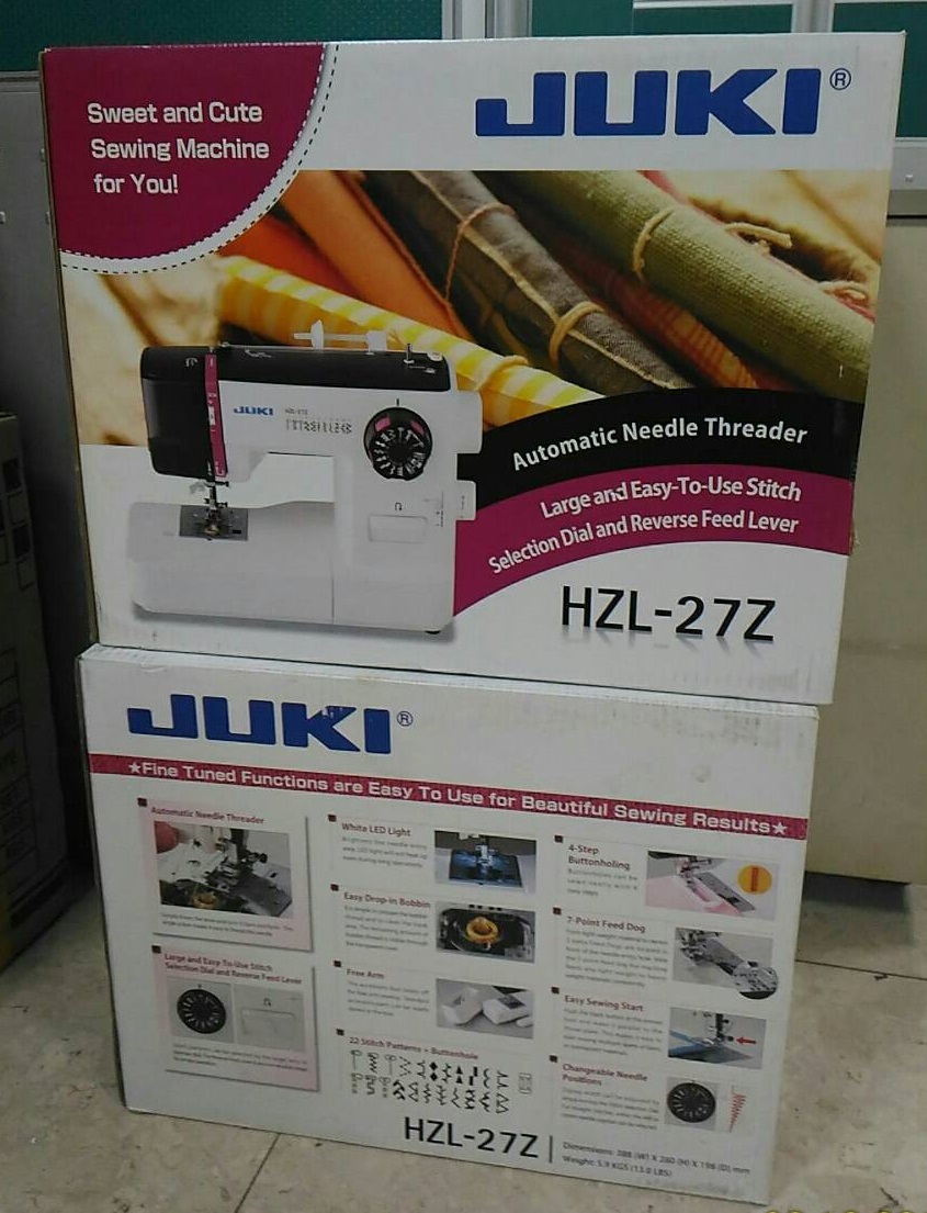 JUKI HZL-27Z 實用型家庭用縫紉機- 正義針車企業有限公司